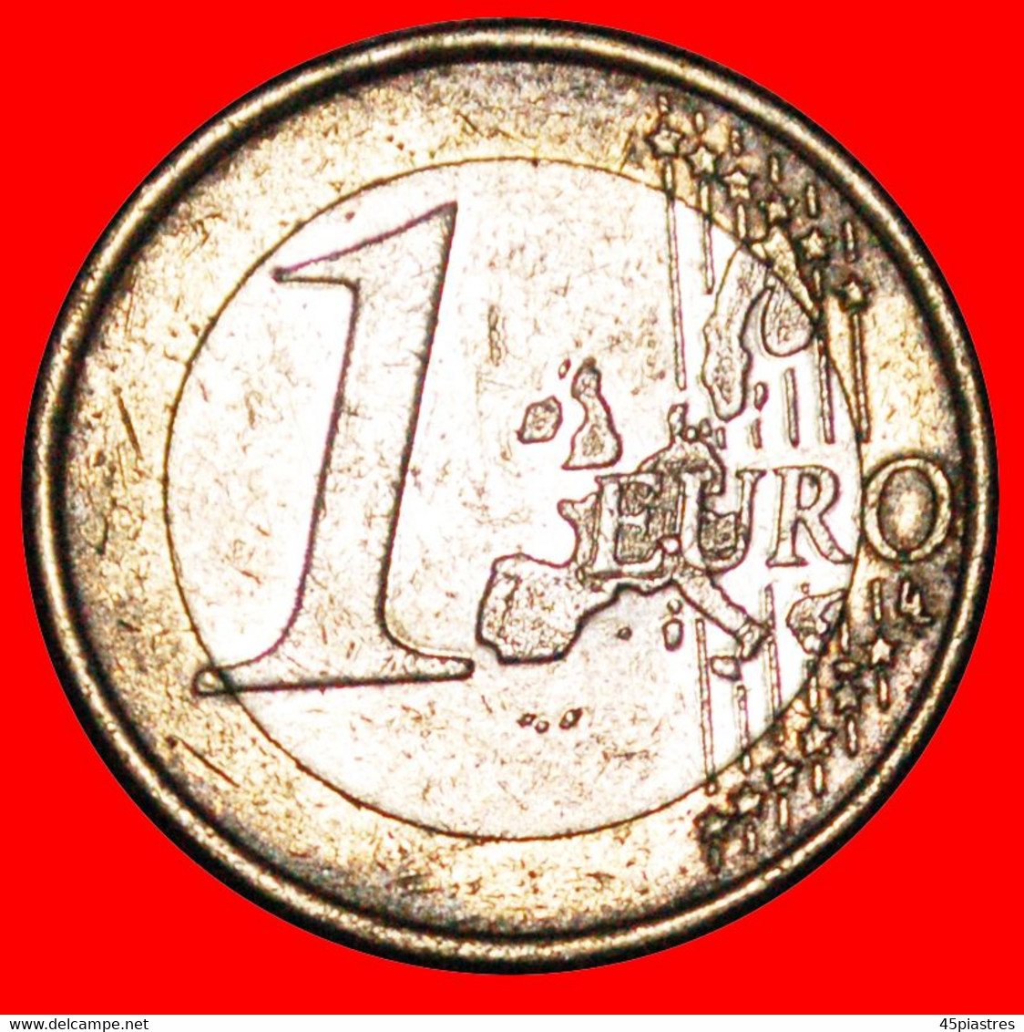 * FINLAND PHALLIC TYPE (2002-2006): GREECE ★ 1 EURO 2002S TWO COINS UNPUBLISHED! LOW START ★ NO RESERVE! - Errores Y Curiosidades