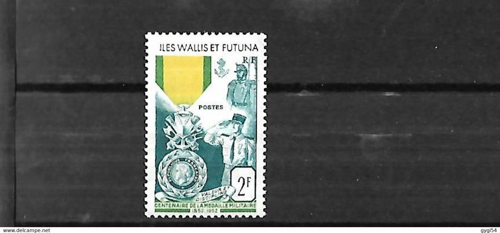 Wallis Et Futuna 1952    Médaille Militaire      Y&T  N° 156   N*  MNH - Unused Stamps