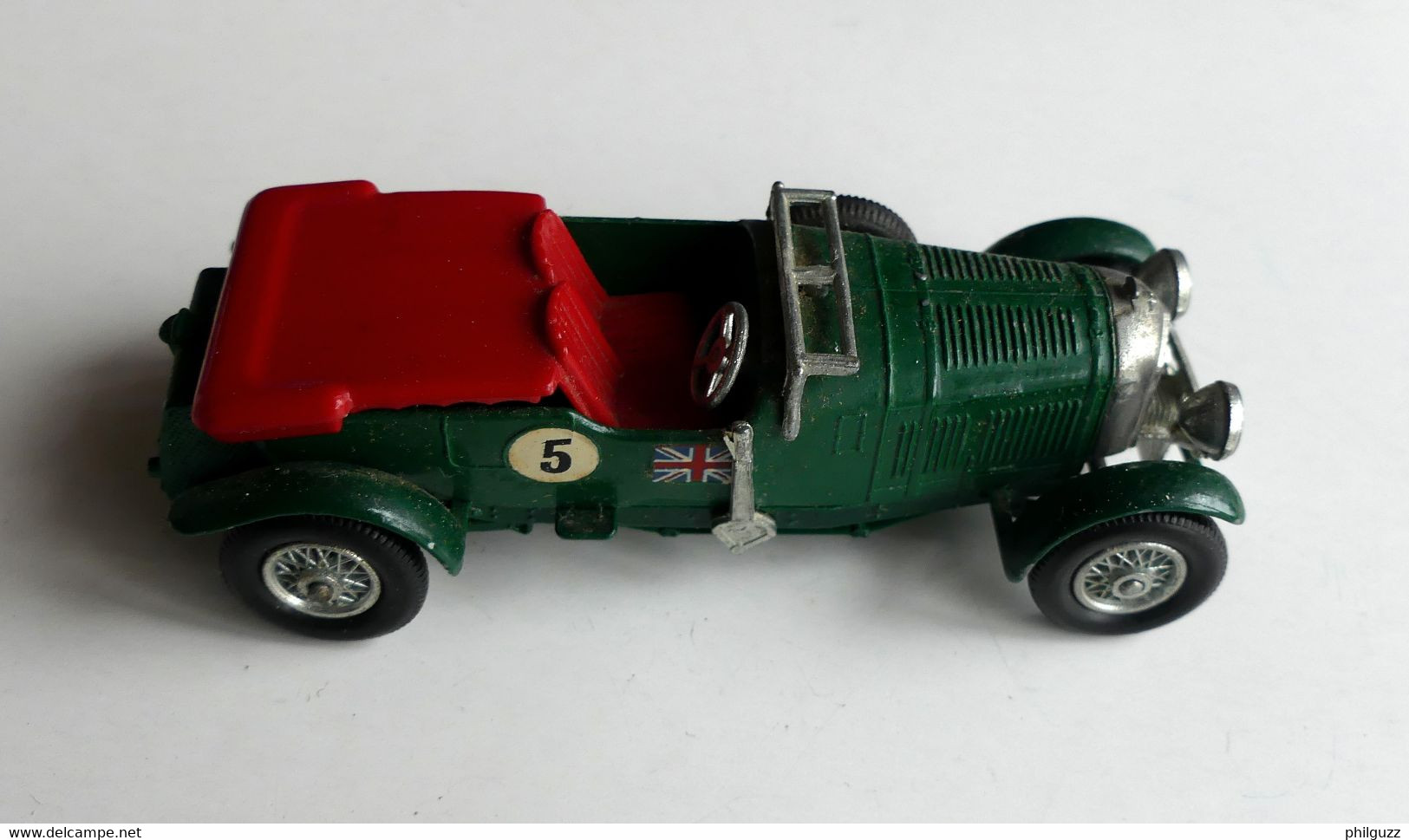 VOITURE AUTOMOBILE LESNEY England YESTERYEAR  BENTLEY 4 LITRES 1929 N°5 - Matchbox