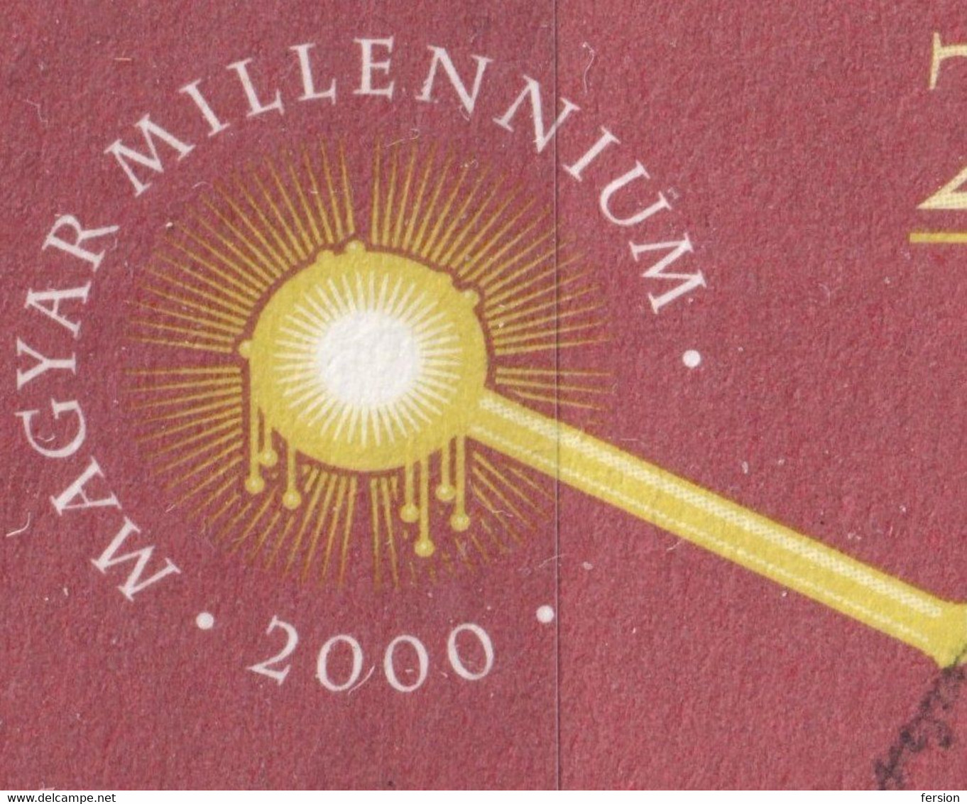 2000 2001 - Hungary - Millennium Flag / Scepter Sceptre - Used - Coat Of Arms - LOT FULL Set - Usado