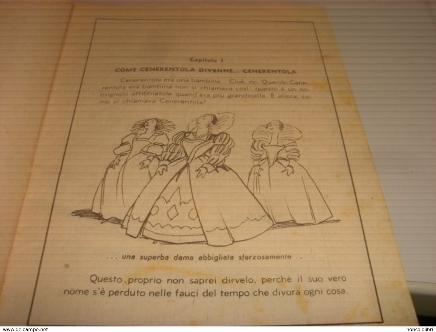 LIBRETTO CENERENTOLA  ILLUSTRAZIONI DI NATOLI 1943 EDIZIONI S.A.C.S.E - Classiques