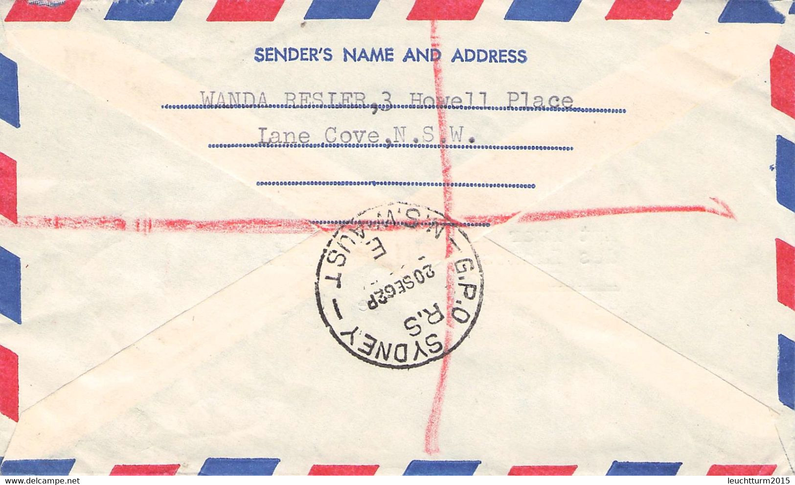 AUSTRALIA - REGISTERED AIRMAIL 1962 SYDNEY > BERLIN/DE  / 5-2 - Briefe U. Dokumente