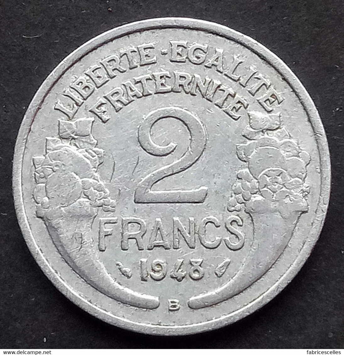 2 Francs Morlon  1948 B - 2 Francs