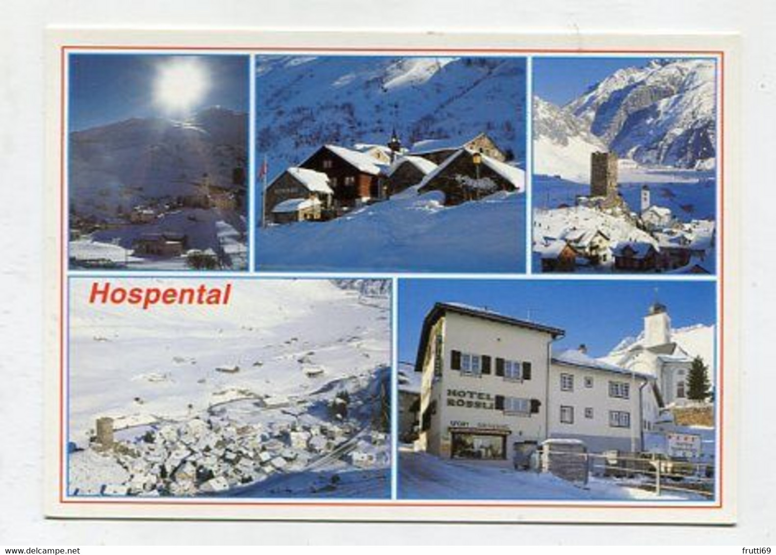 AK 097484 SWITZERLAND - Hospental - Hospental