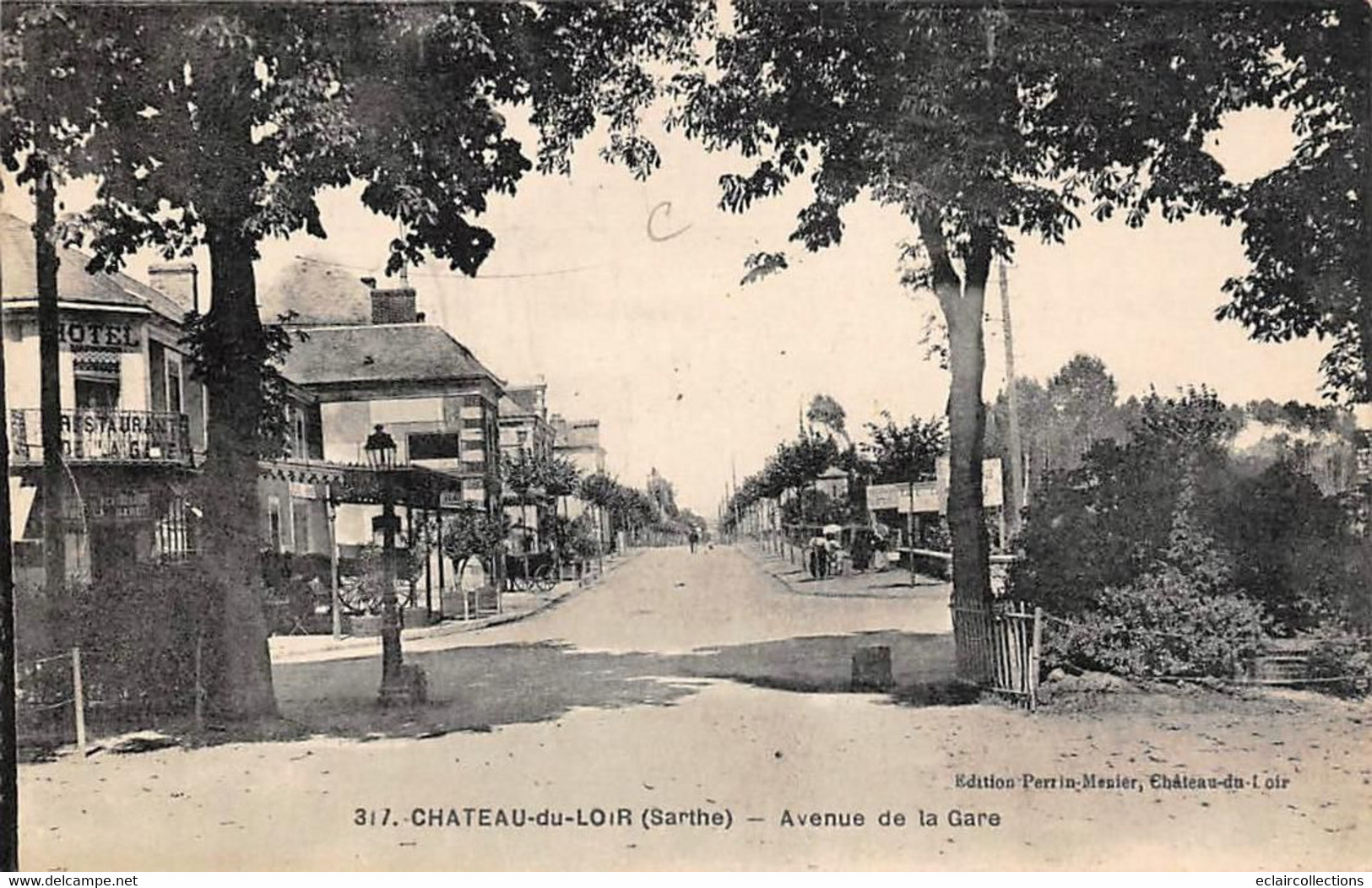 Château Du Loir         72     Avenue De La Gare   N° 317     (voir Scan) - Chateau Du Loir