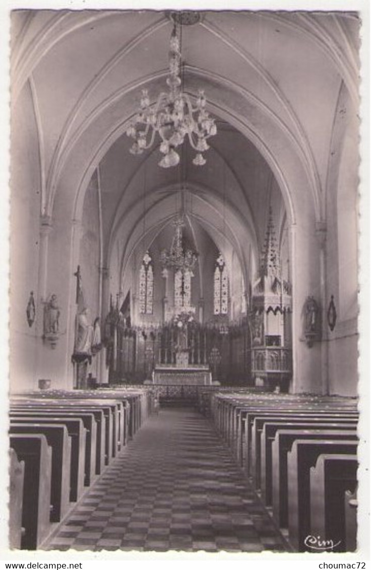 (53) 136, Meslay Du Maine, Combier, Intérieur De L'Eglise - Meslay Du Maine