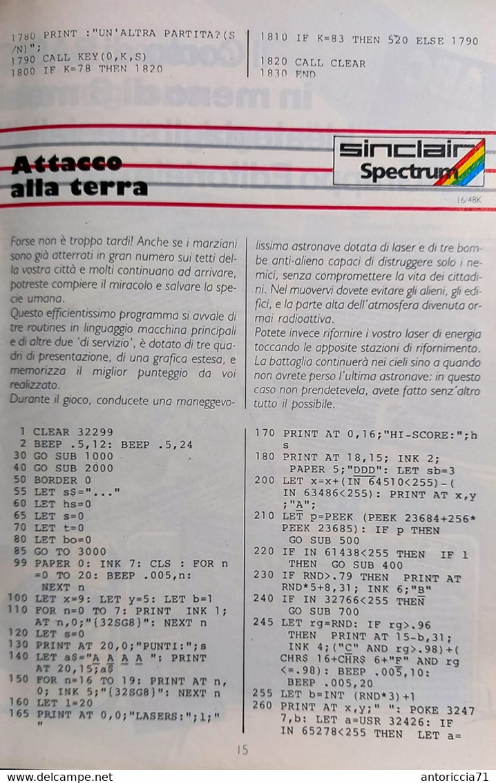 Rivista Paper Soft Del 21 Settembre 1984 Jackson Soft Software Su Carta Computer - Informática