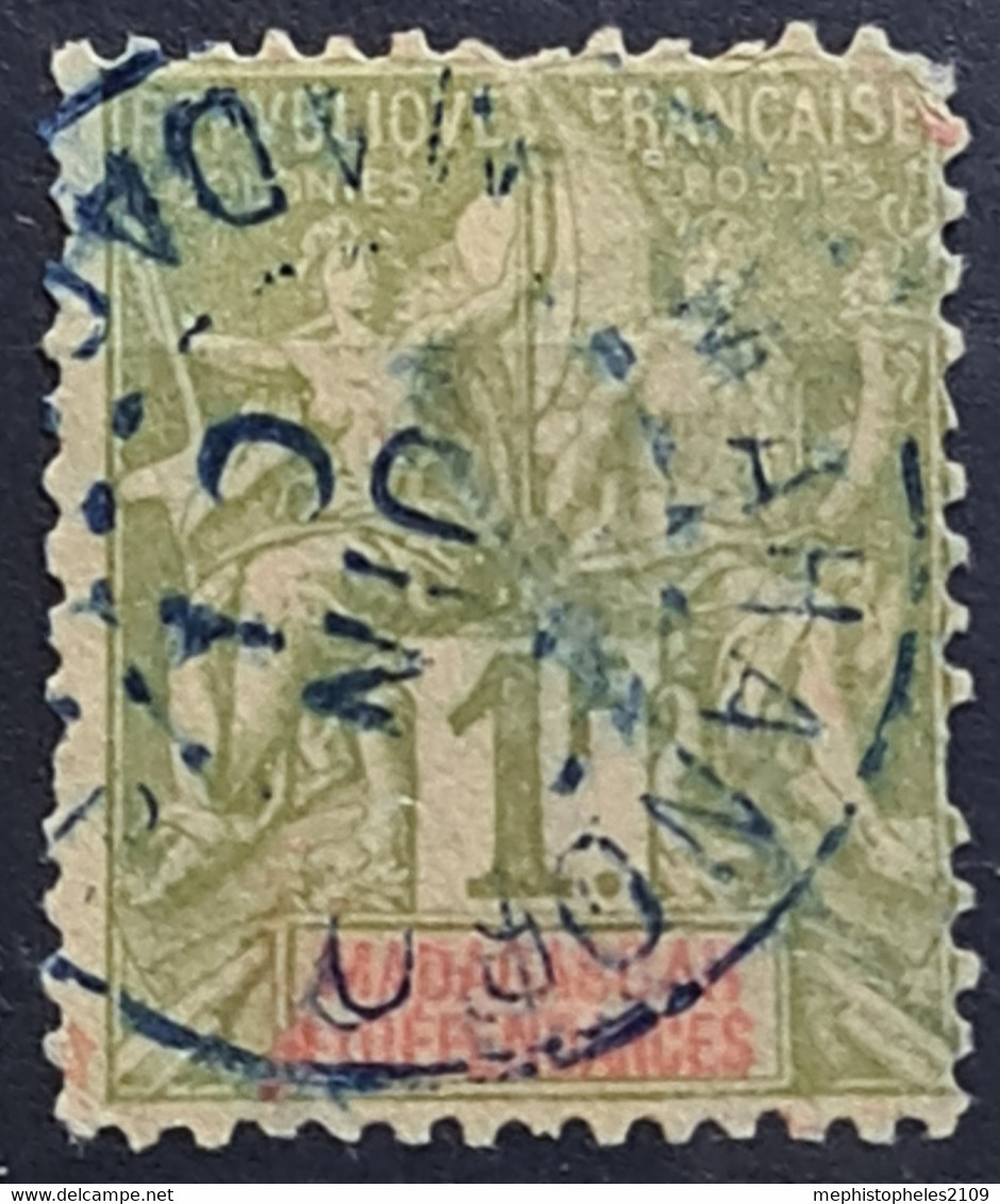 MADAGASCAR 1900-06 - Canceled - YT 40 - 1F - Oblitérés