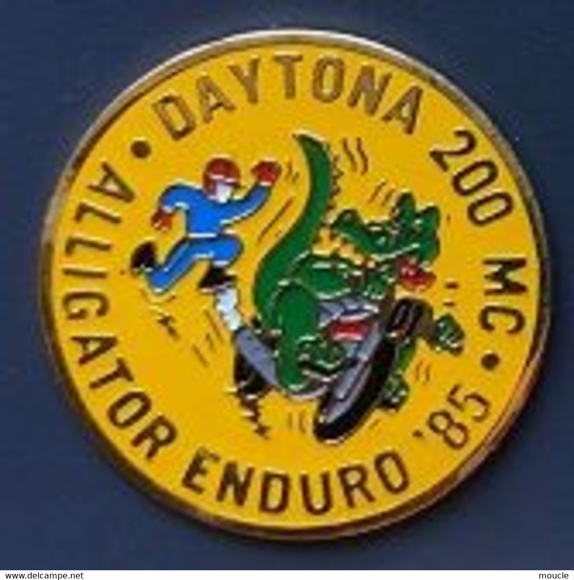 MOTO - MOTOCYCLISTE - MOTORBIKE - MOTORRAD - BIKER - MOTOCICLISTA - DAYTONA 200 MC ALLIGATOR ENDURO '85 - USA -     (31) - Motos