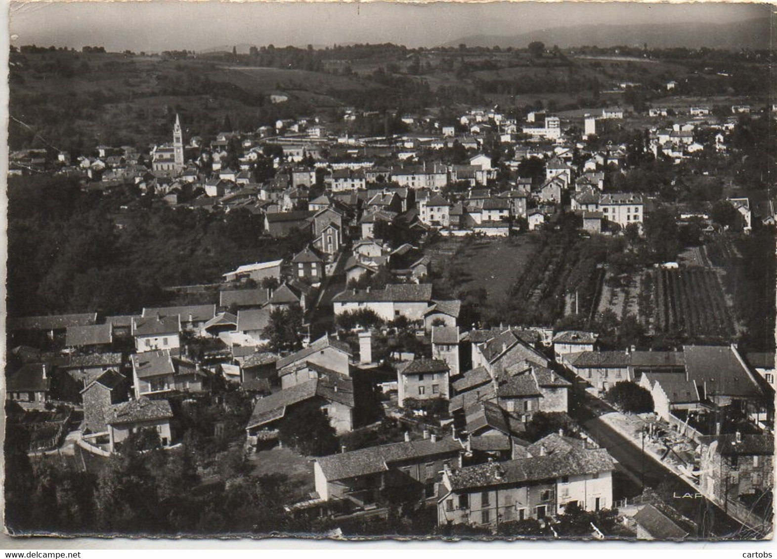 38 En AVION Au-Dessus-de......RENAGE  Vue Générale - Renage