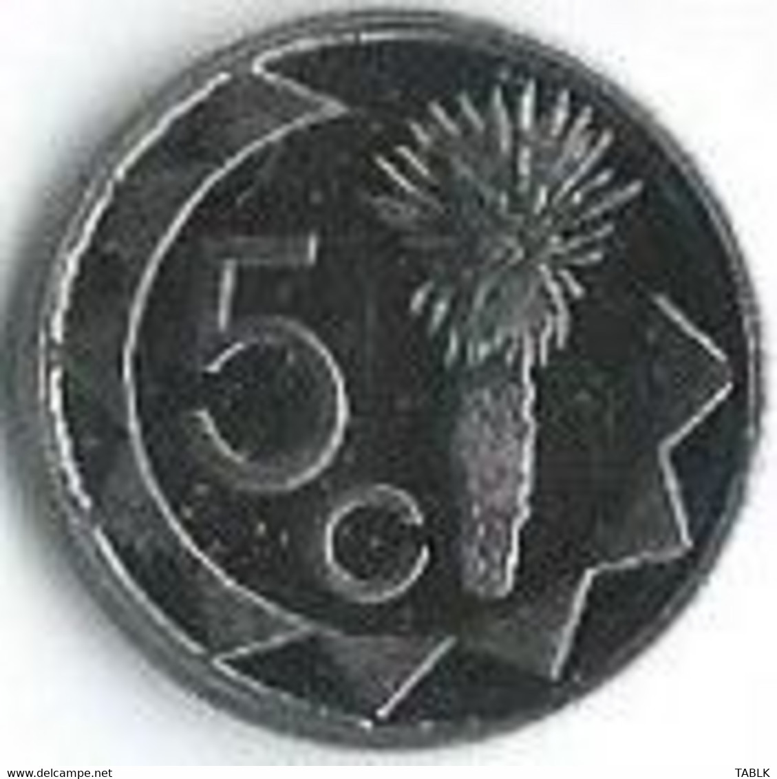 MM512 - NAMIBIË - NAMIBIA - 5 CENTS 1993 - Namibie