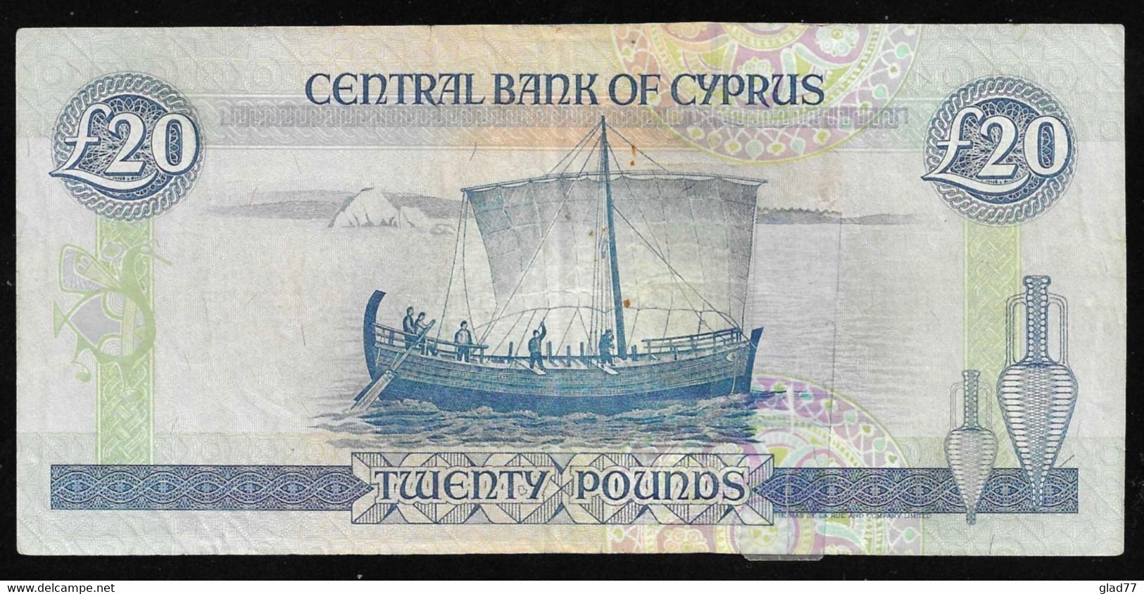 Cyprus  20 Pounds 1.3.1993  VF+++/XF! - Chypre