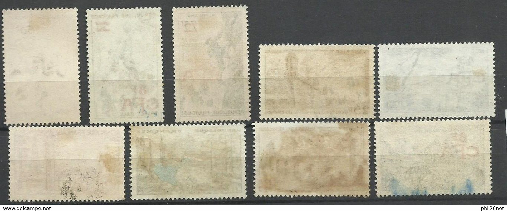 Réunion N°   321 à 326 Et 328  à  330       Oblitérés B/ TB Voir Scans Soldé ! ! ! - Used Stamps