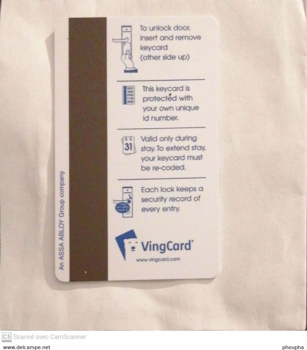 Clé D'd'hotel VingCard - Hotel Key Cards