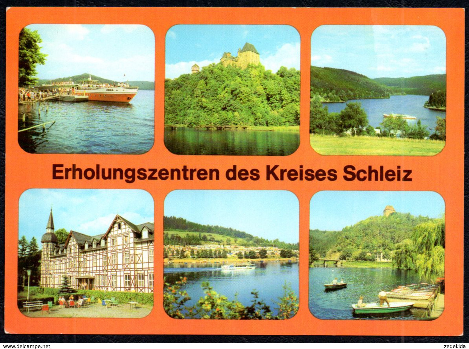 G0643 - Kreis Schleiz - Verlag Bild Und Heimat Reichenbach - Schleiz