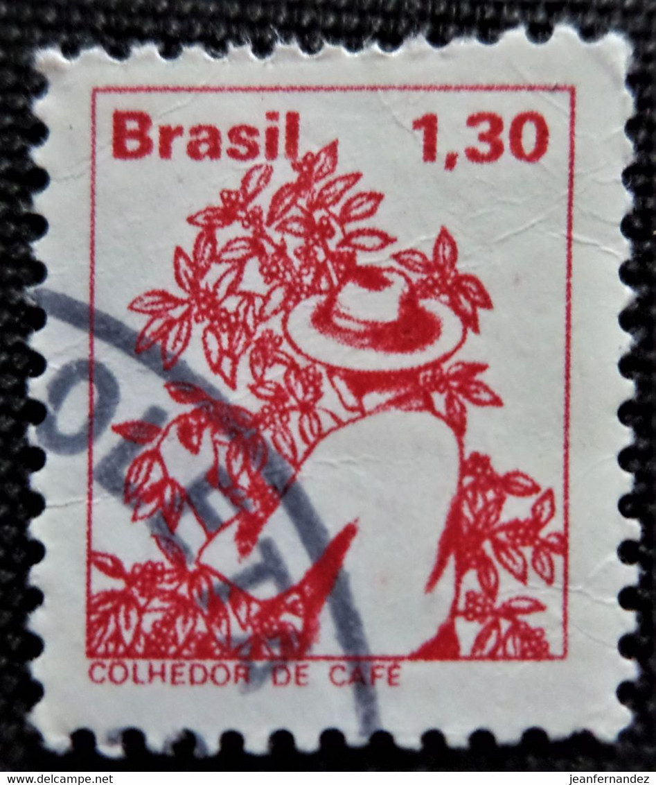 Timbre Du Brésil 1977 Occupations  Stampworld N° 1628 - Oblitérés