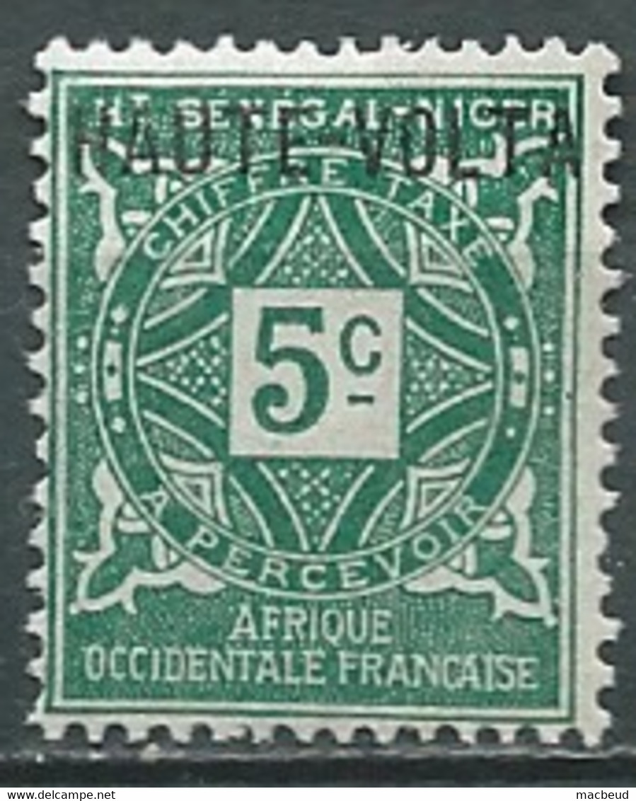 Haute Volta - Taxe  - Yvert N° 11   **     -  Aab 29810 - Timbres-taxe