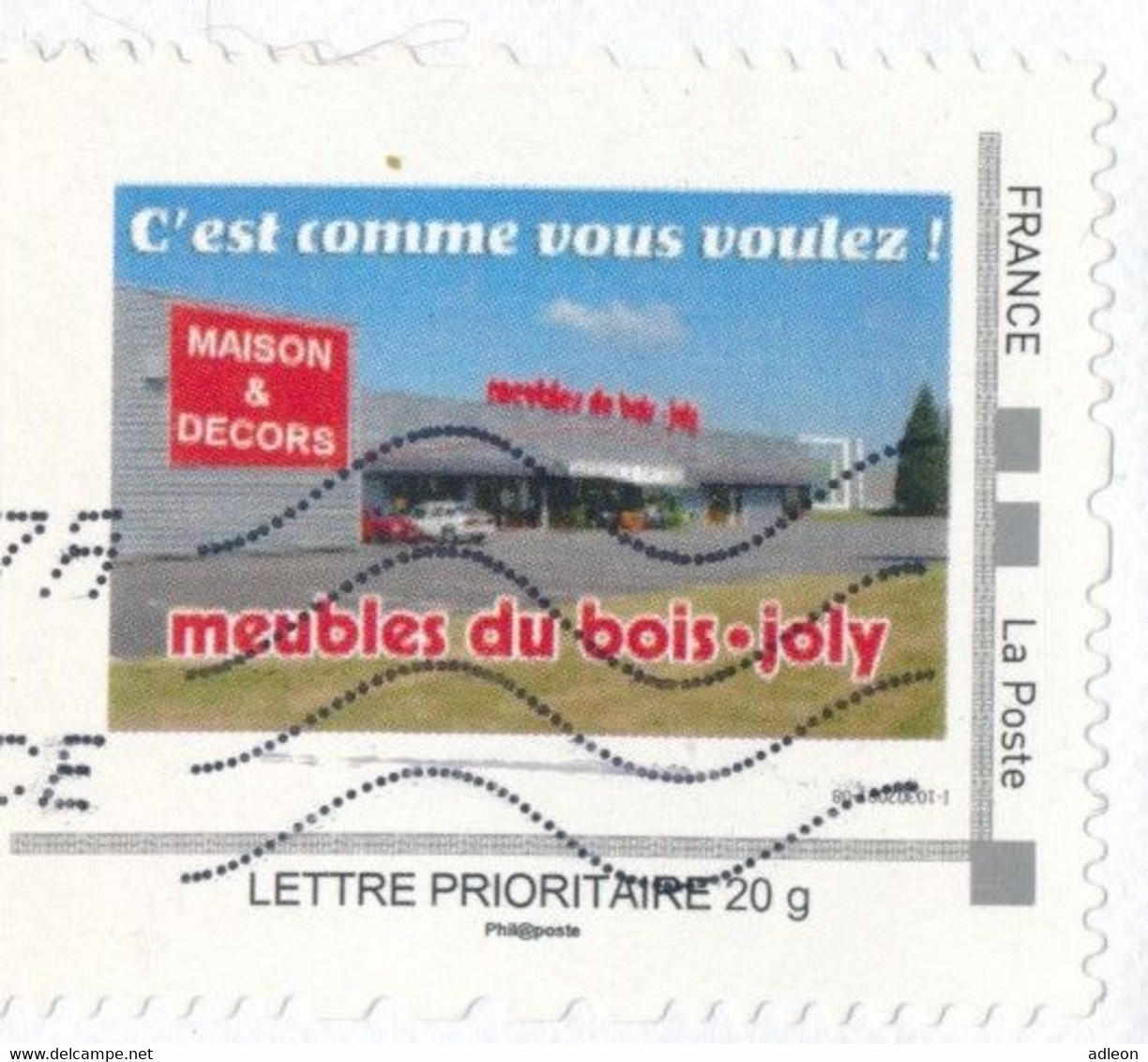 France-IDTimbres - Meubles Du Bois-Joly - YT IDT 7 Sur Lettre Du 08-11-2011 - Covers & Documents