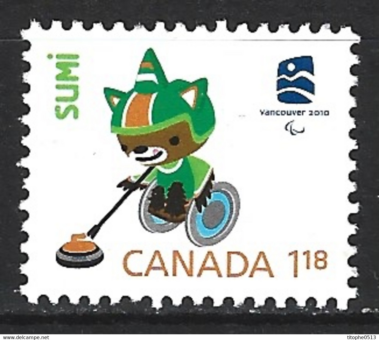 CANADA. Timbre De 2009. Handisport. - Sport Voor Mindervaliden