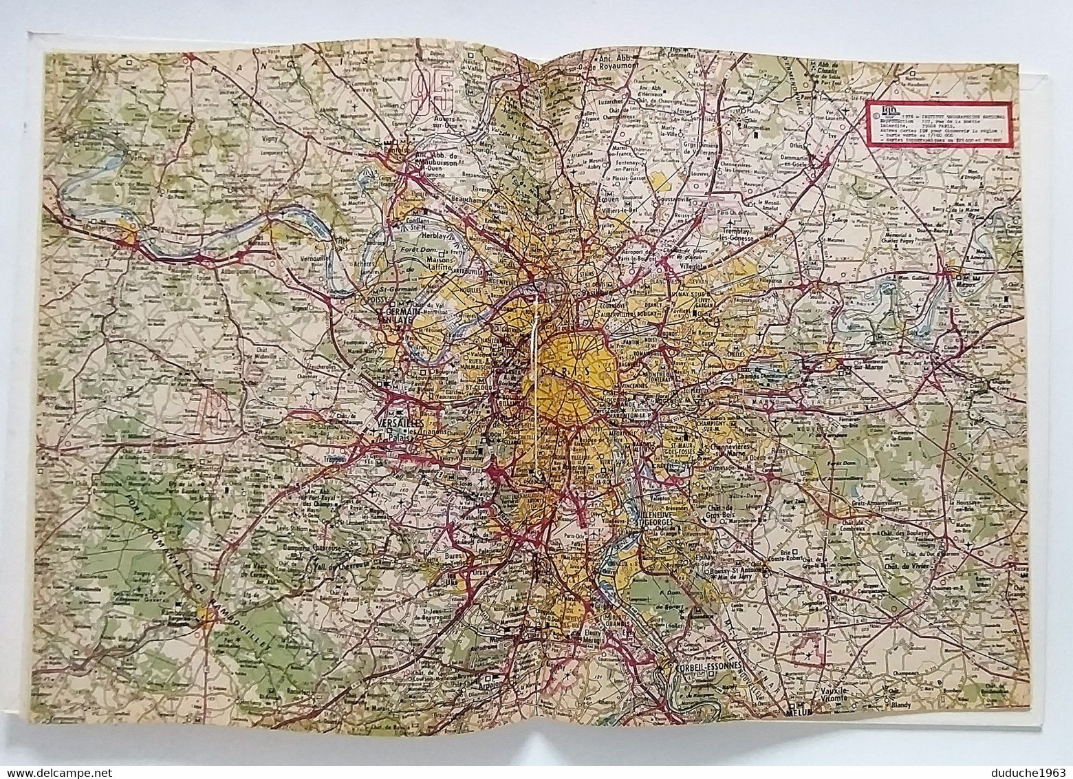 Calendrier La Poste - Almanach PTT 1980 - Paris