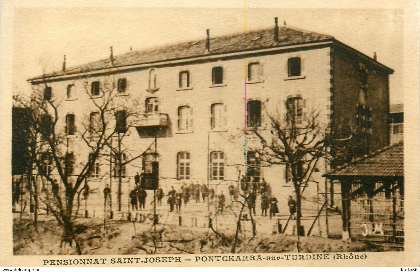 Pontcharra Sur Turdine * Vue Sur Le Pensionnat St Joseph * école - Pontcharra-sur-Turdine