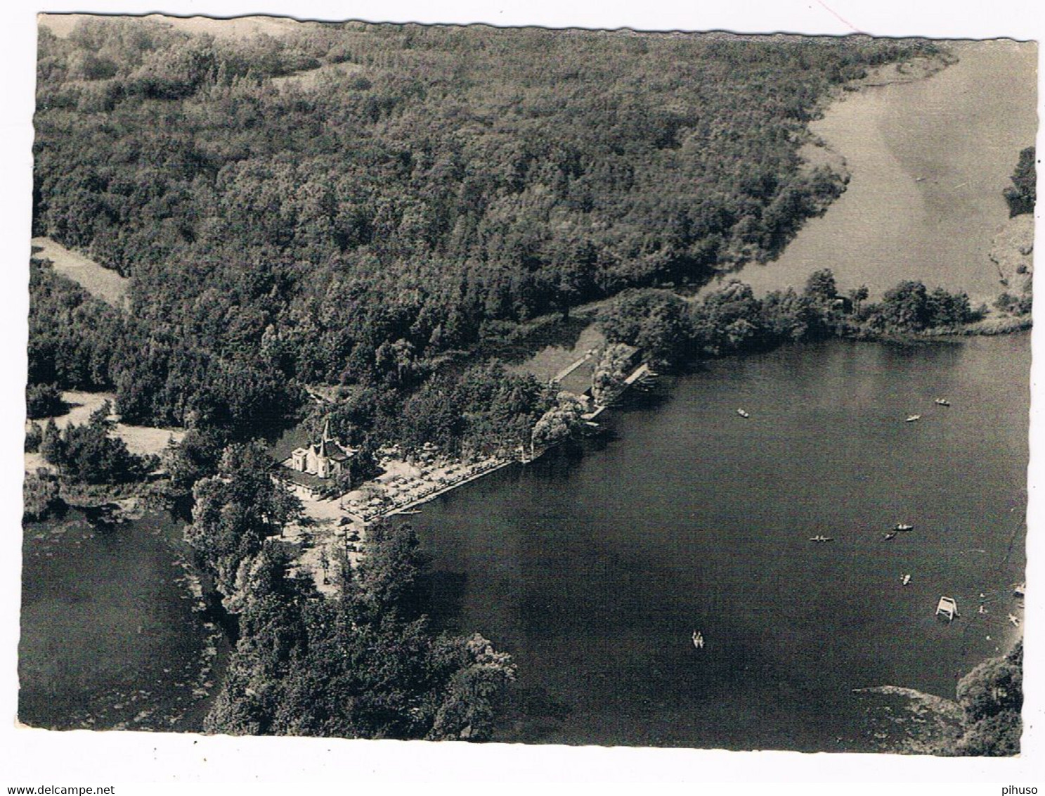 D-14649  SCHWALMTAL : Insel Schlöschen Im Hariksee - Schwalmtal