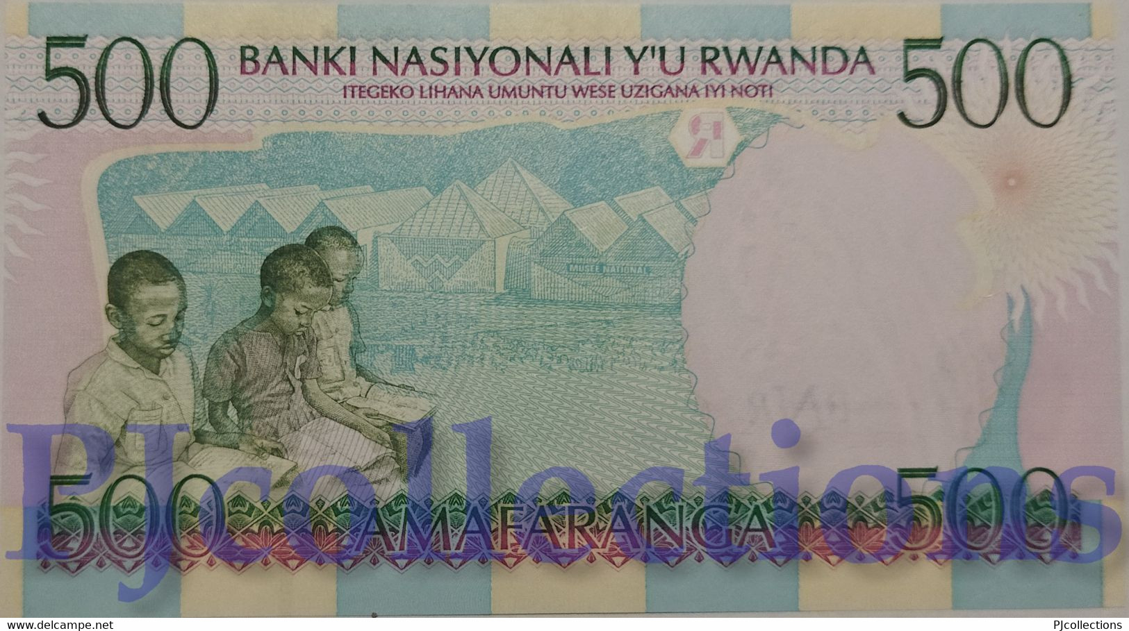 RWANDA 500 FRANCS 1998 PICK 26a UNC - Rwanda