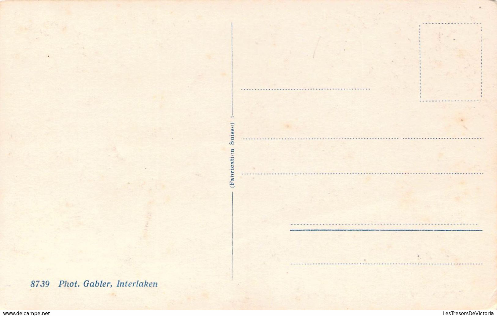 CPA Suisse - Kl. Sdjeibegg - Eiger Und Mondj - Phot. Gabler Interlaken - Montagnes - Animée - Neige - Interlaken