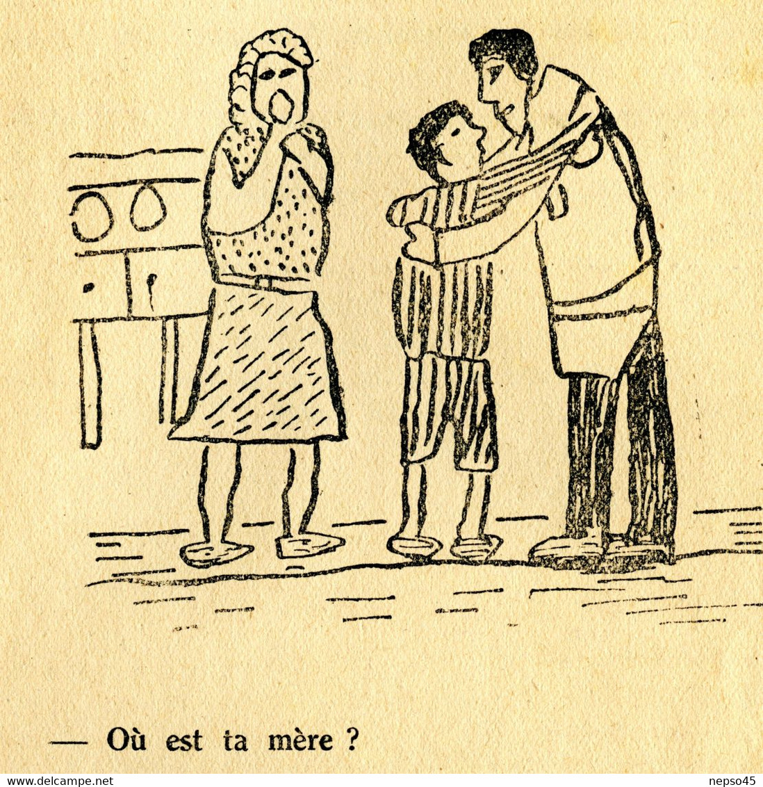 enfantines.maison d'enfants de fusillés et déportés de Ville-d'-Avray Seine et Oise. DÉPORTÉ ! dessins d'élèves.1946.