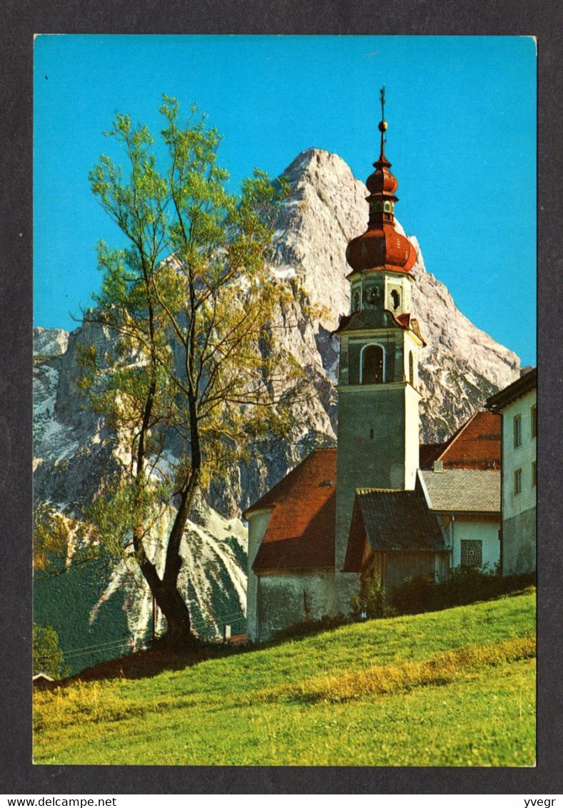 Autriche - LERMOOS In Tirol - Mit Sannenspitze  - L'Eglise - ( N° AF 17054 ) - Lermoos