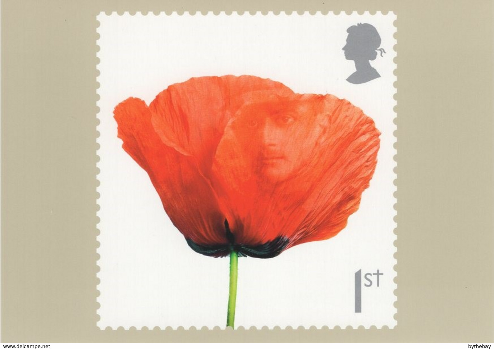 Great Britain 2008 PHQ Card Sc 2614 1st Poppy - PHQ Cards