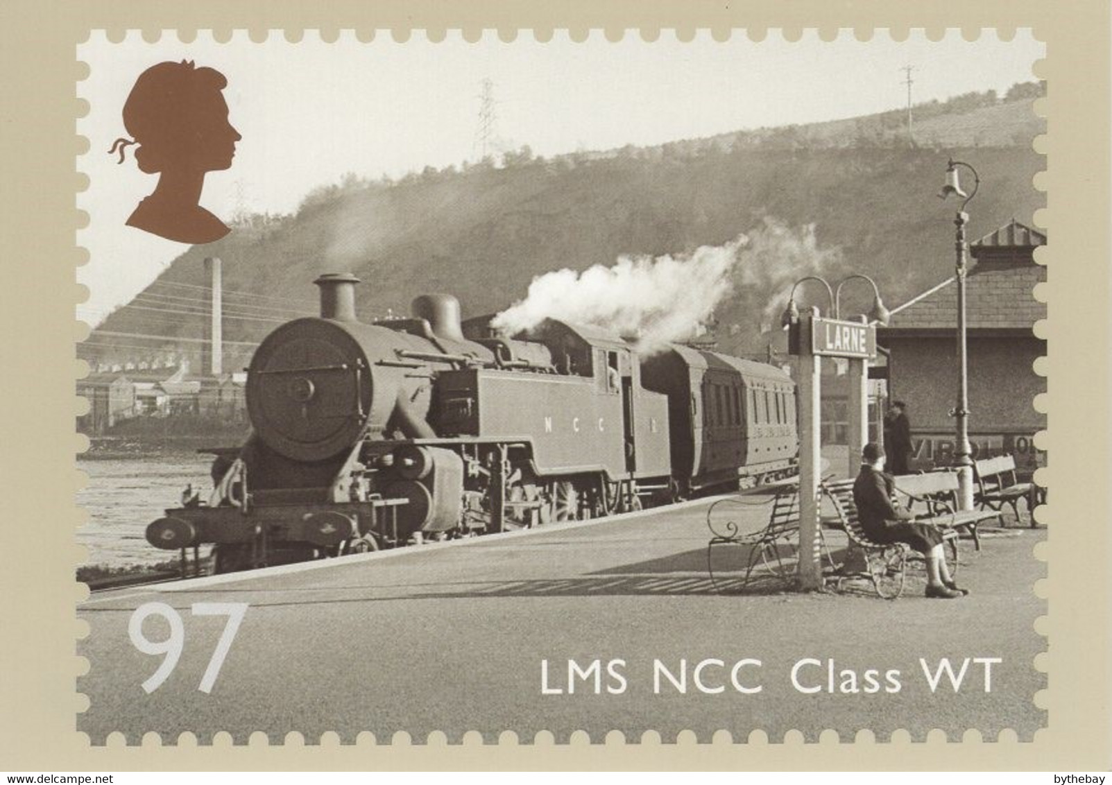 Great Britain 2010 PHQ Card Sc 2831 97p LMS NCC Class WT Locomotive - PHQ-Cards