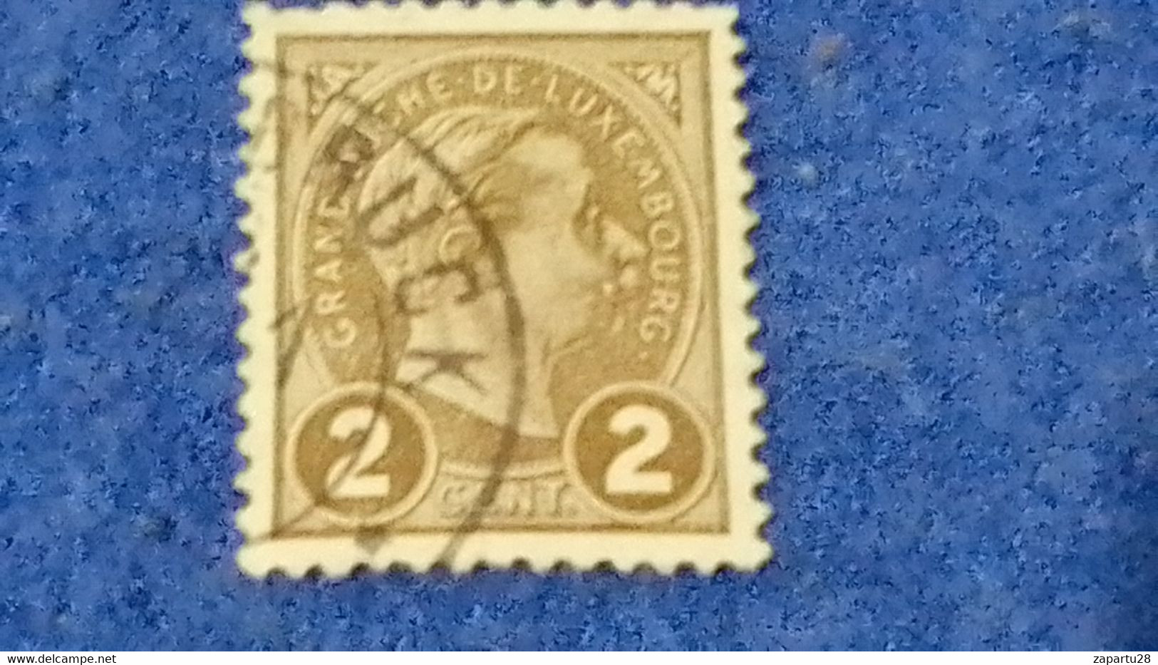 LÜKSEMBURG-1852-1916- GRAND DÜKE ADOLF 2C.DAMGALI - 1895 Adolphe Right-hand Side