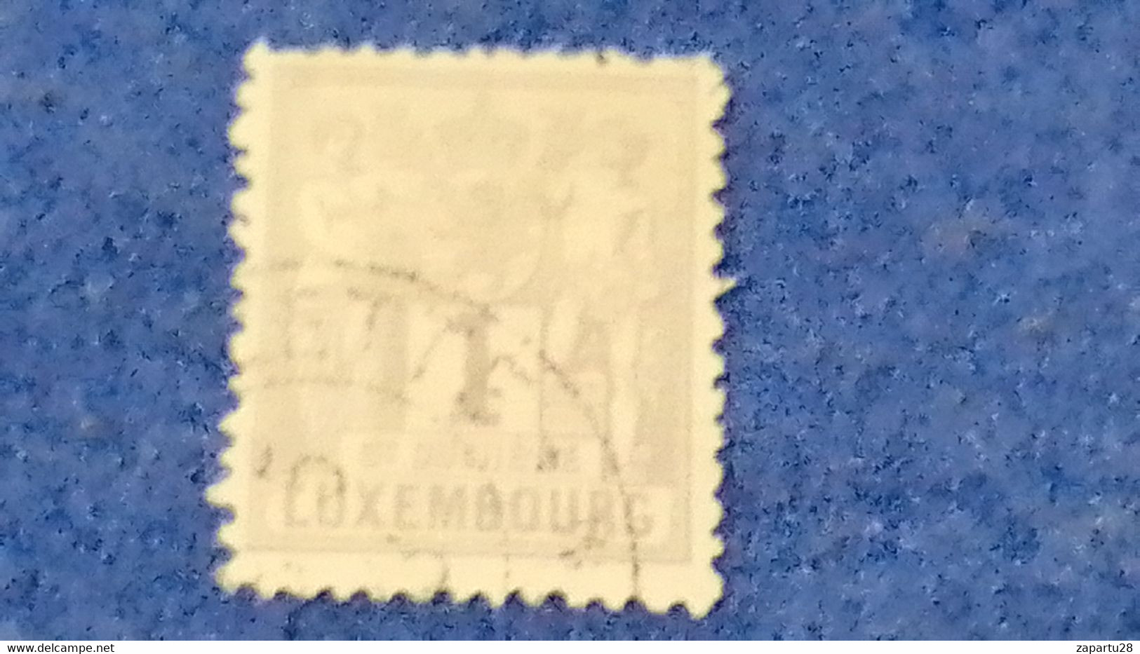 LÜKSEMBURG-1882 1C. DEFİNETİVE ISSUE   DAMGALI - 1882 Allegory