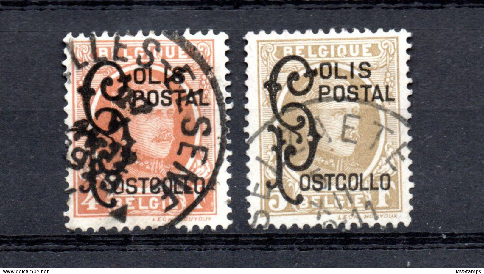 Belgie 1928 Postpaketzegels 1/2 Colis Postal Mooi Gebruikt - Luggage [BA]