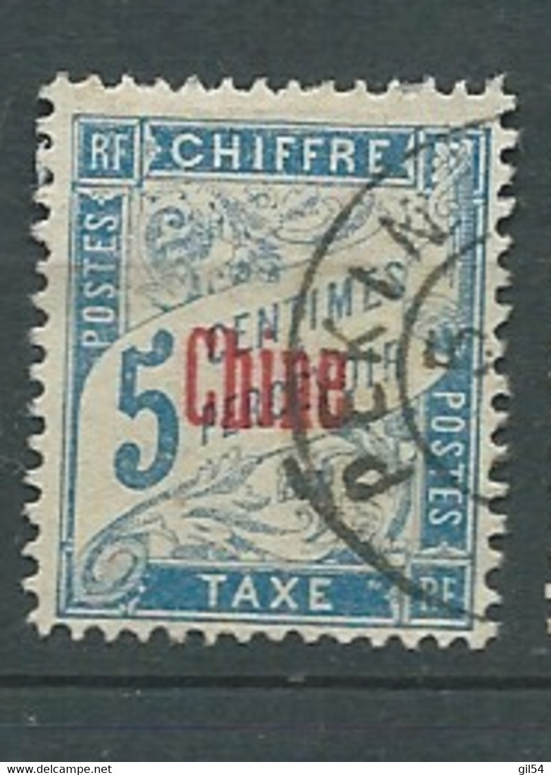 Chine -française  - Taxe  - Yvert N° 1 Oblitéré  -  AE17612 - Timbres-taxe