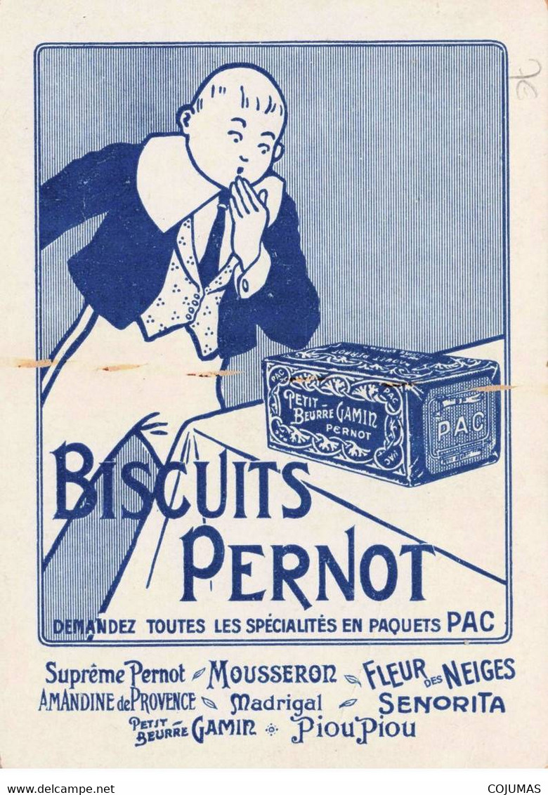 CHROMOS - S01941 - Biscuits Pernot - Indigènes - Tribu - Boite - Héros -  Roi - Caisse - Environ 12x9 Cm - En L'état -L1 - Pernot