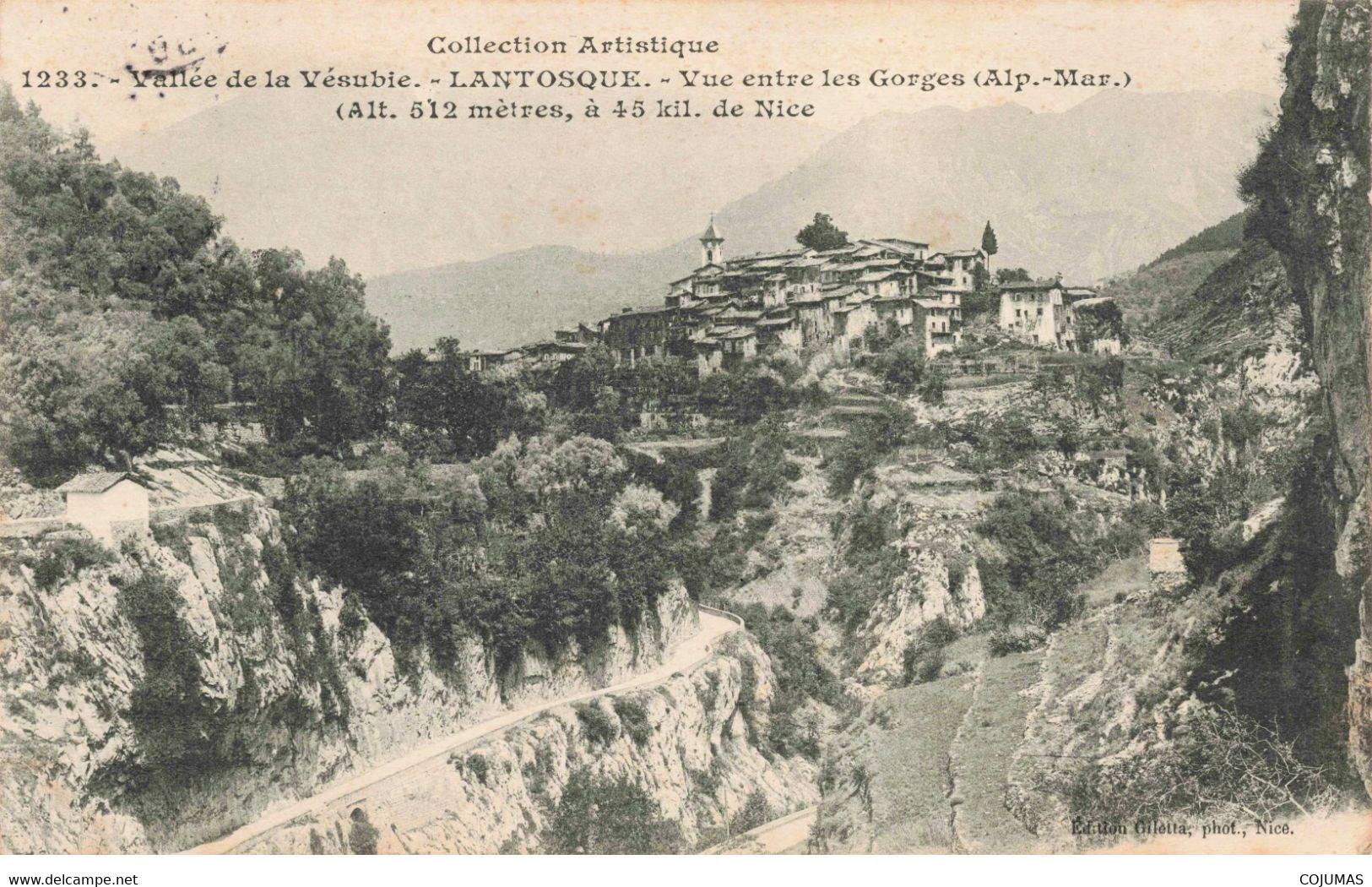 06 - LANTOSQUE - S00590 - Vallée De La Vésubie - Vue Entre Les Gorges - L1 - Lantosque