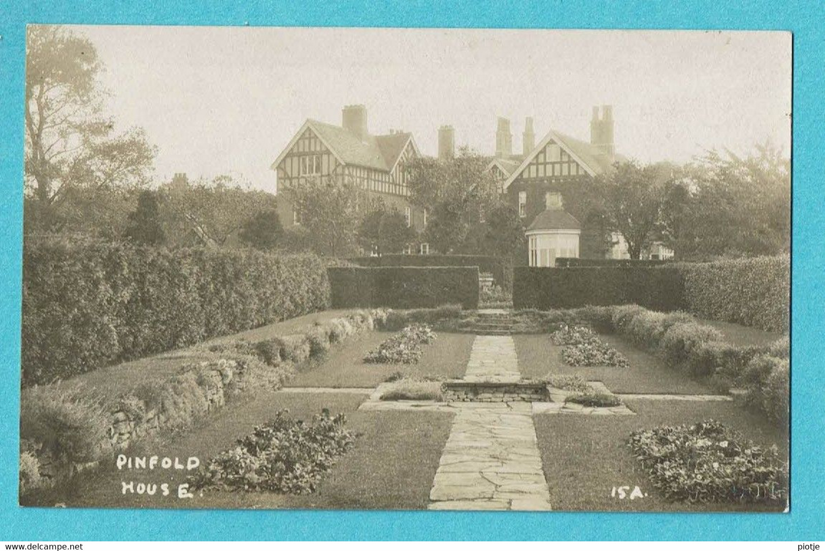 * Litchborough Weedon (Northamptonshire - England) * (Carte Photo) Pinfold House, L. Denny, TOP, Rare - Northamptonshire