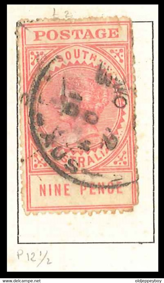 SOUTH AUSTRALIA SG 273 9d Rosy Lake FU - Usados