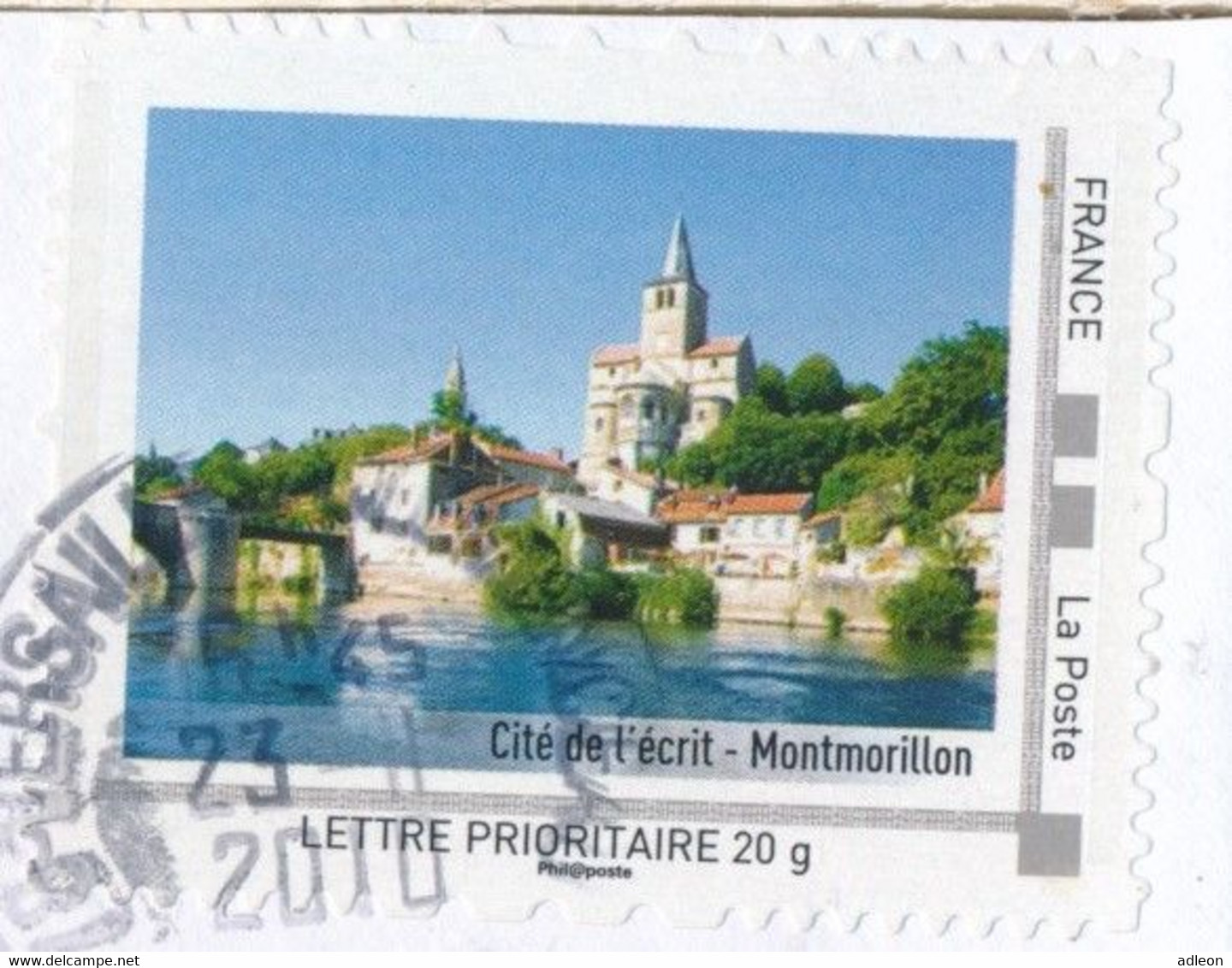 France-IDTimbres - Cité De L'écrit - Montmorillon - YT IDT 7 Sur Lettre Du 23-11-2010 Cachet Rond - Lettres & Documents