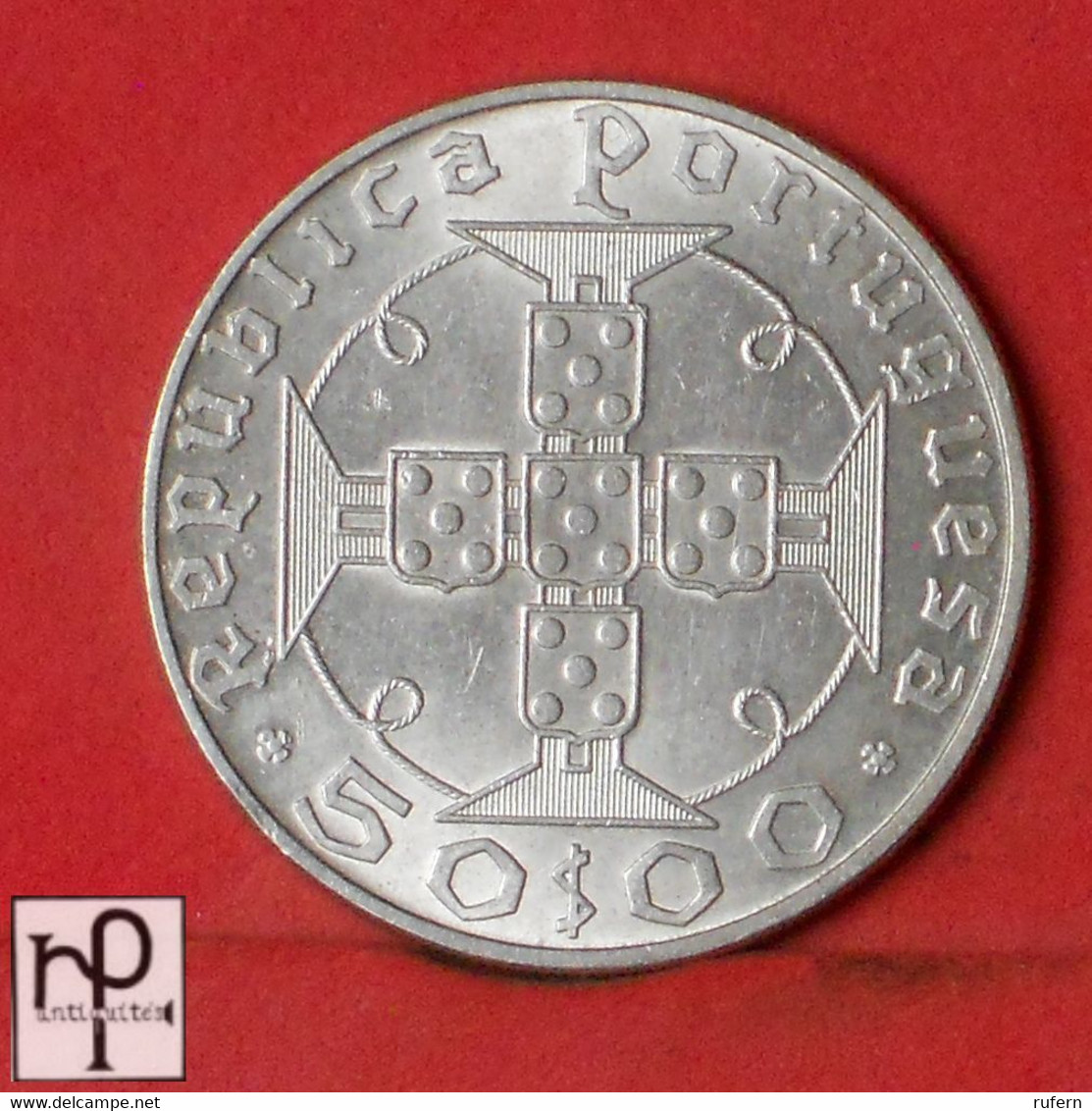 SAINT THOMAS E PRINCIPE 50 ESCUDOS 1970 - ***SILVER***   KM# 21 - (Nº52319) - Sao Tome And Principe