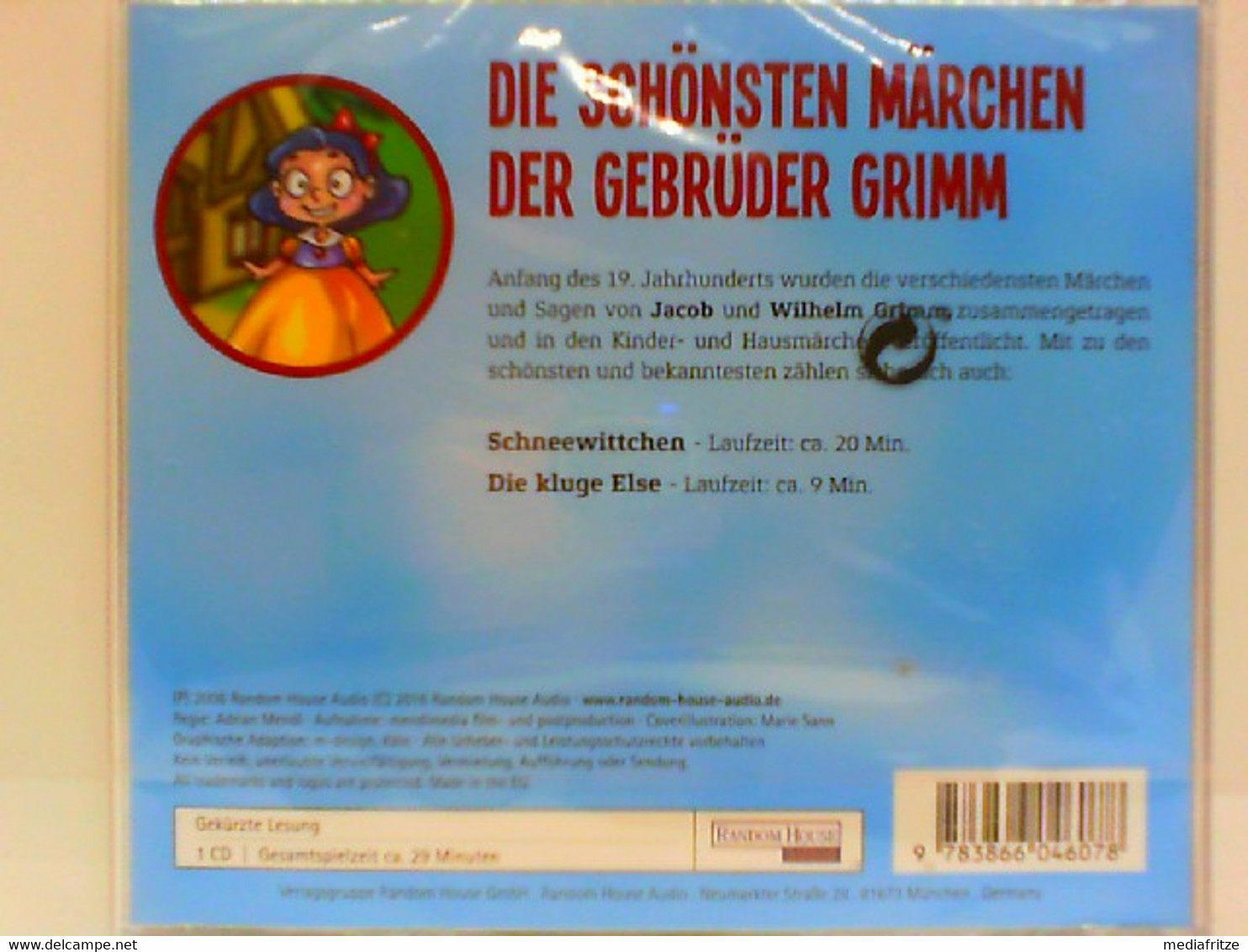 Schneewittchen - Ein Märchen Der Gebrüder Grimmchen - Other Audio Books