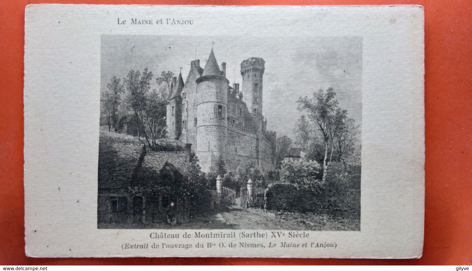 CPA.(72)  Montmirail. Le Château . XV Siècle.     (W.1149) - Montmirail