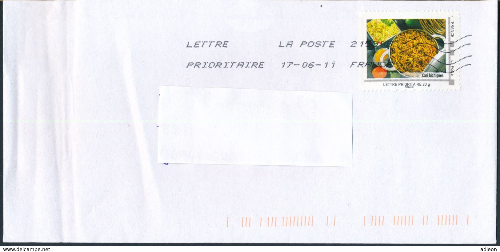 France-IDTimbres - Cari Bichiques - YT IDT 7 Sur Lettre Du 17-06-2011 - Covers & Documents