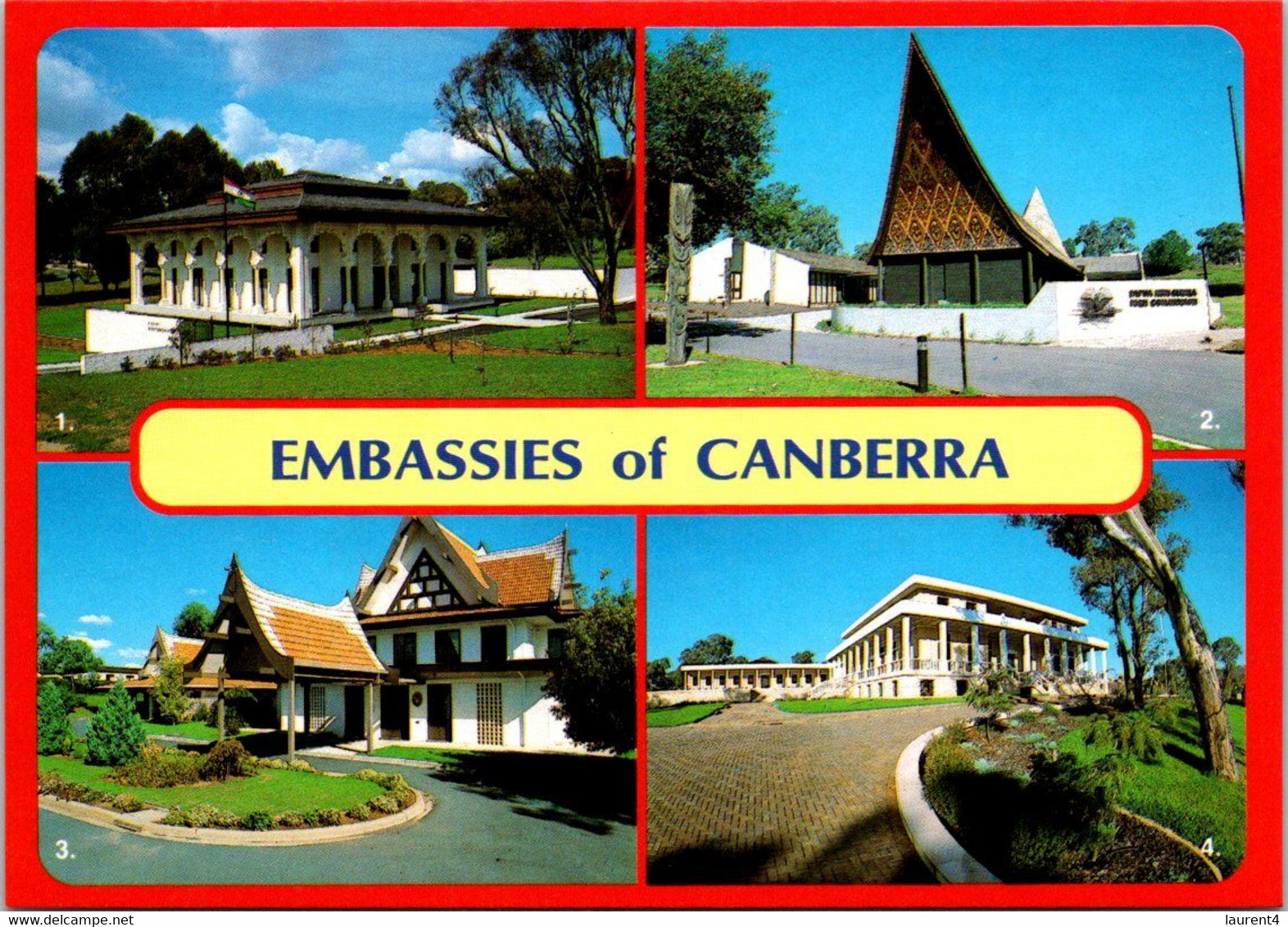 (1 N 10) Austalia - ACT -  Canberra Embassy - Canberra (ACT)