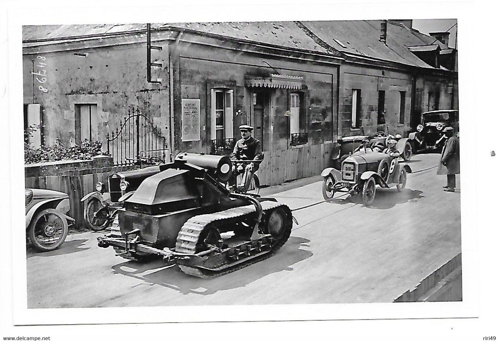 Photo Grand Prix De TOURS 1923, Remorquage, Meyer Sur Mathis, 2 Scannes      Voir Description - Sports