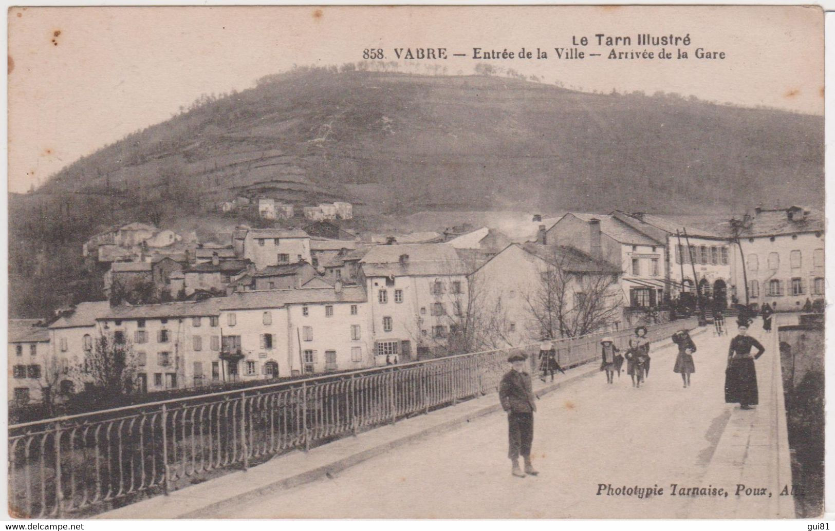 CPA - VABRE - Entée De La Ville - Vabre