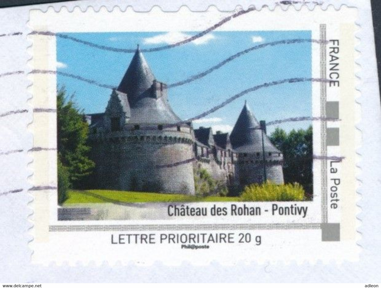 France-IDTimbres - Château Des Rohan - Pontivy - YT IDT 7 Sur Lettre Du 29-03-2012 - Lettres & Documents
