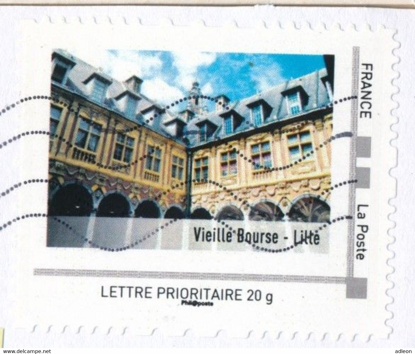 France-IDTimbres - Vieille Bourse - Lille - YT IDT 7 Sur Lettre Du 21-02-2013 - Storia Postale